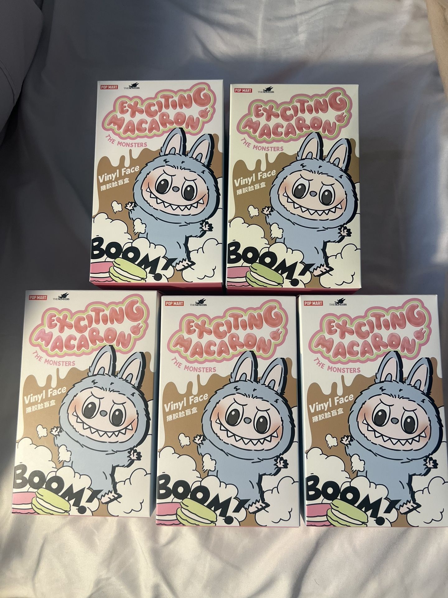 Labubu The Monsters Exciting Macron Vinyl Blind Box