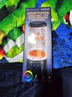 Hooptunes Basketball LED Water Speaker
