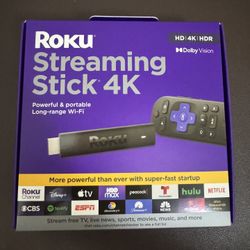 New In Box Roku Streaming Stick 4K $35 OBO