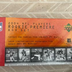 Upper Deck 2004 Rookie 30 Card Set. Manning, Rothlesberger & More. Opened Only Twice.