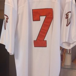 MITCHELL AND NESS THROWBACKS NFL ATLANTA FALCONS #7 VICK 2001-2004 JERSEY SZ 56