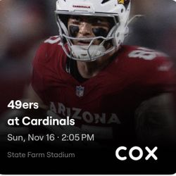 49ers @ Caridnals