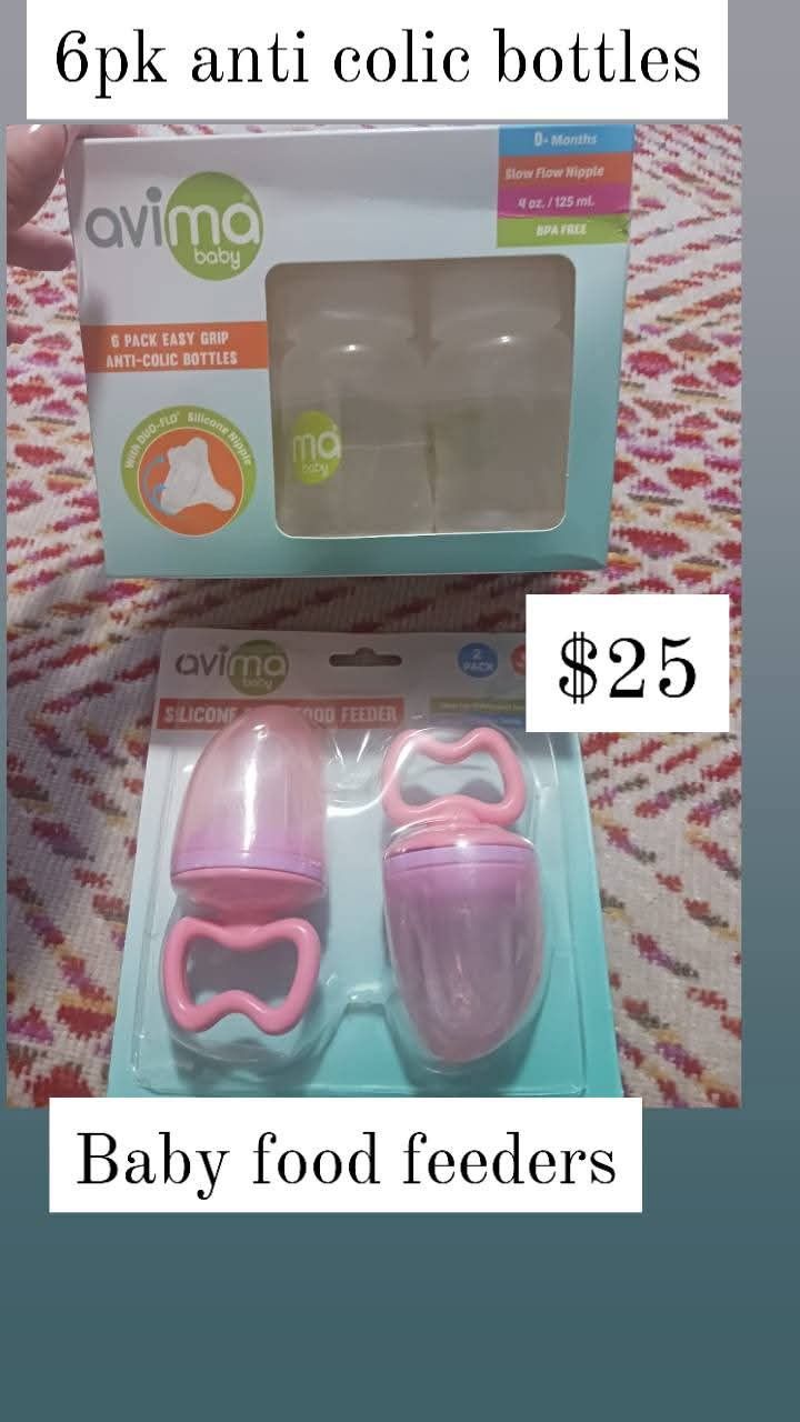 Bottles & Food Feeder