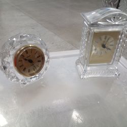 Crystal Table  Clocks