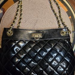 Chic Dana Buchman Quilted Black Bag 🖤