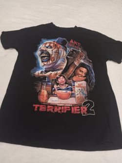 Terrifier 2 Graphic Horror Movie T-Shirt