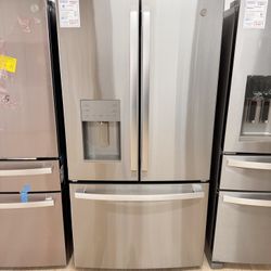 New GE 25.6 Cu. Ft. French-door GFE26JYMFS