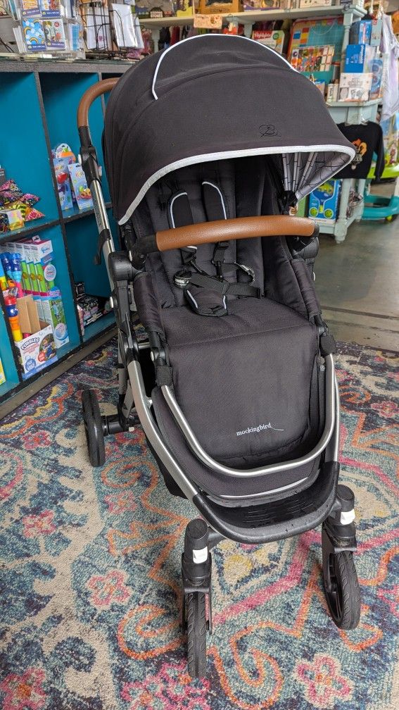 Mockingbird Single Stroller Black