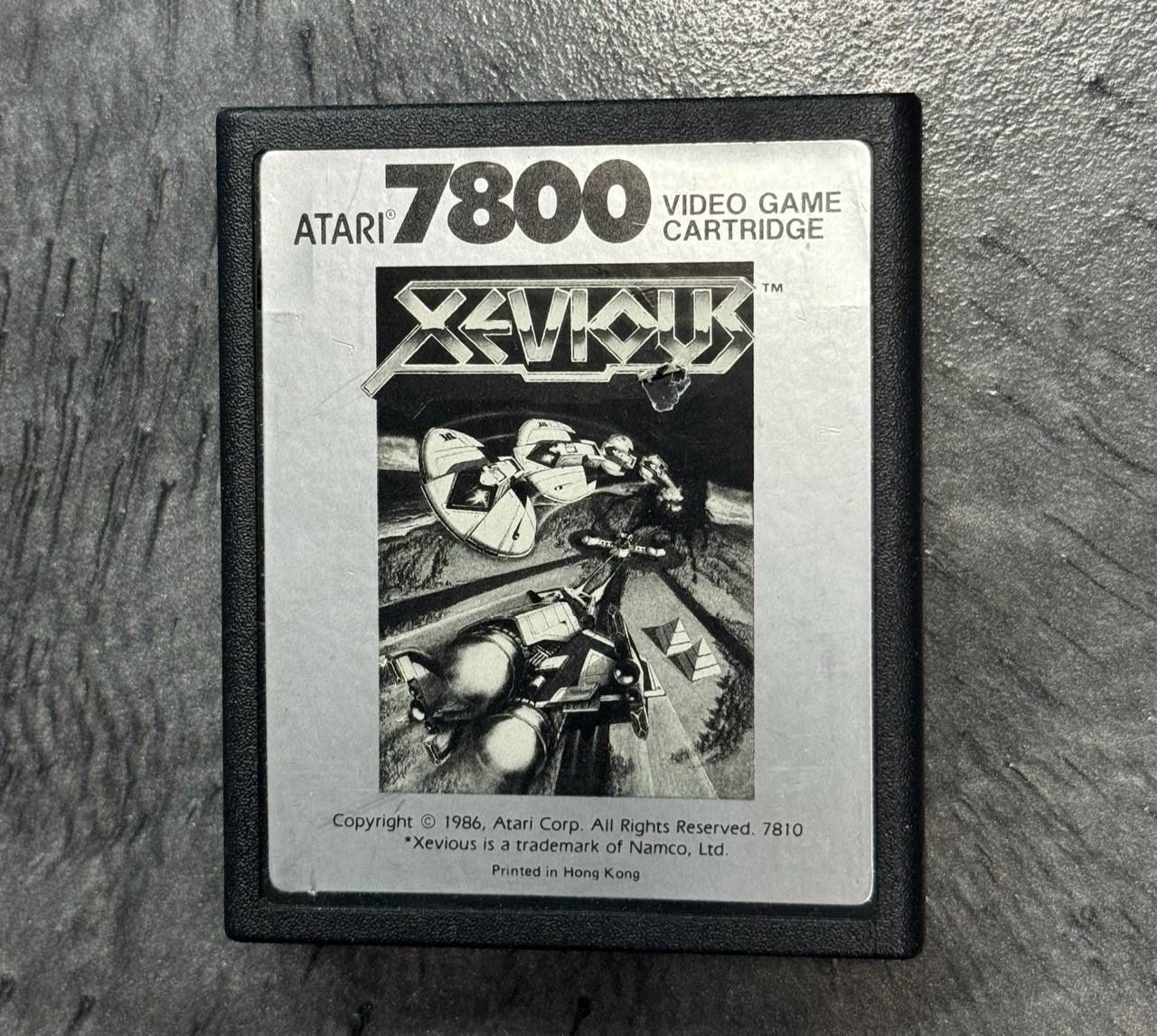 Xevious (Atari 7800, 1987) Cart Only