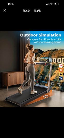 035#WELLFIT Walking Pad  ✅ 10% Manual Incline ✅ 3.0 HP Quiet Motor ✅ Up to 6.2 MPH ✅ Supports 350 lb