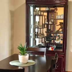 Chinese Rosewood Display Case / Curio