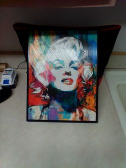 marylin monroe oil painting