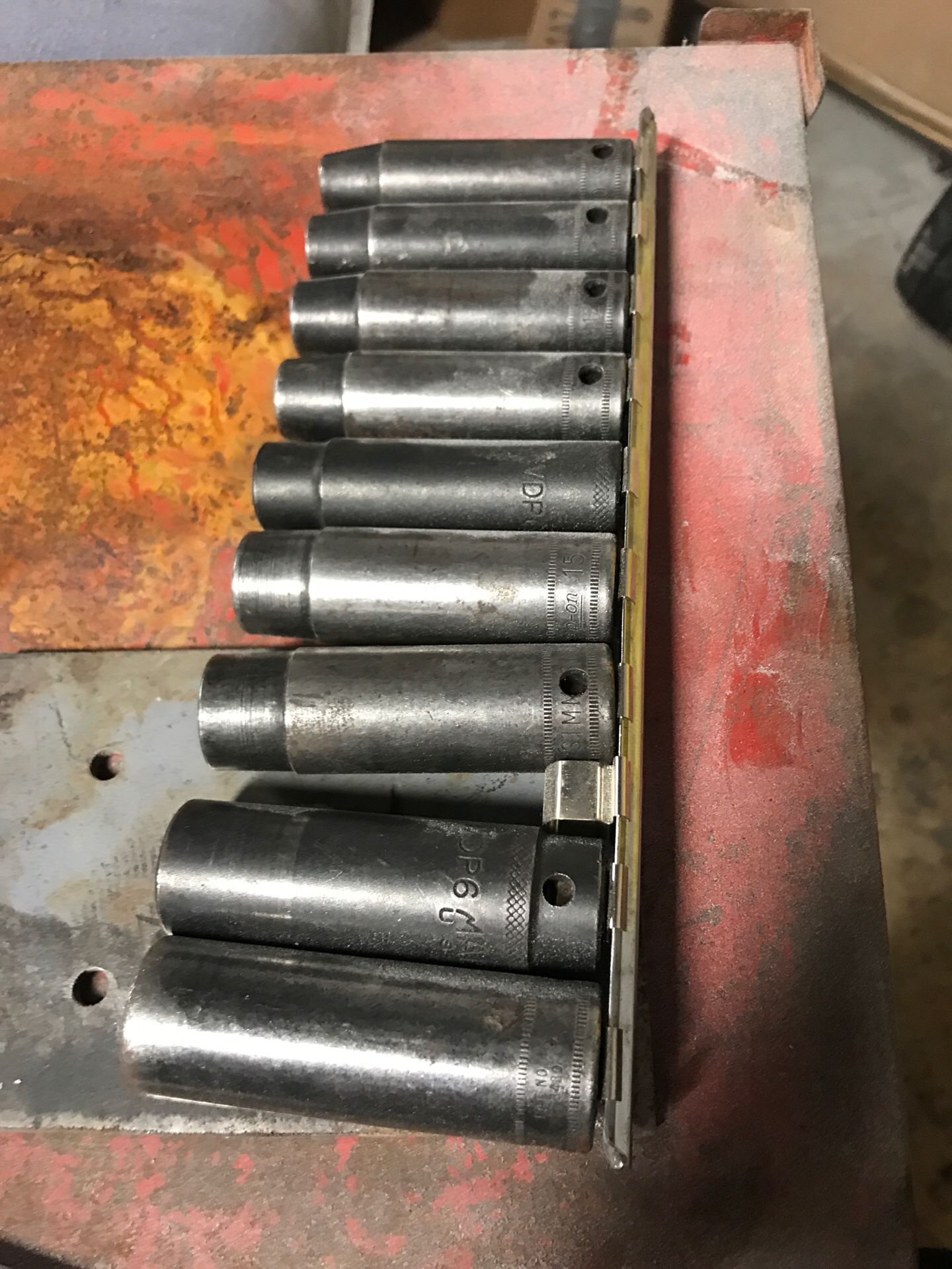 Snap on and Mac tools 1/2” drive impact metric