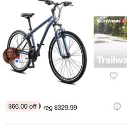 Schwinn Trailway Bike - BLUE