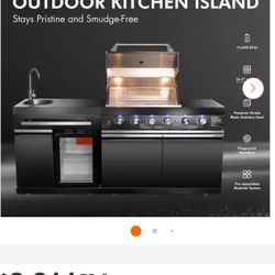OUTDOOR KITCHEN ILAND NEW IN HHE BOX 