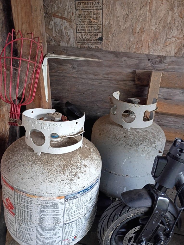 Two Gas Tanks (Read Description)