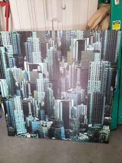 CROWDED CITY BY PETER AWAX