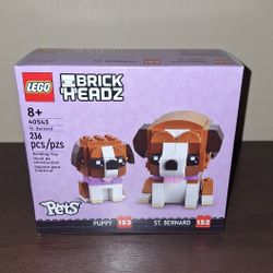 Lego Brick Headz Pets St.Bernard 