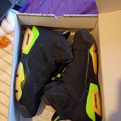 Electric Green Jordan 6