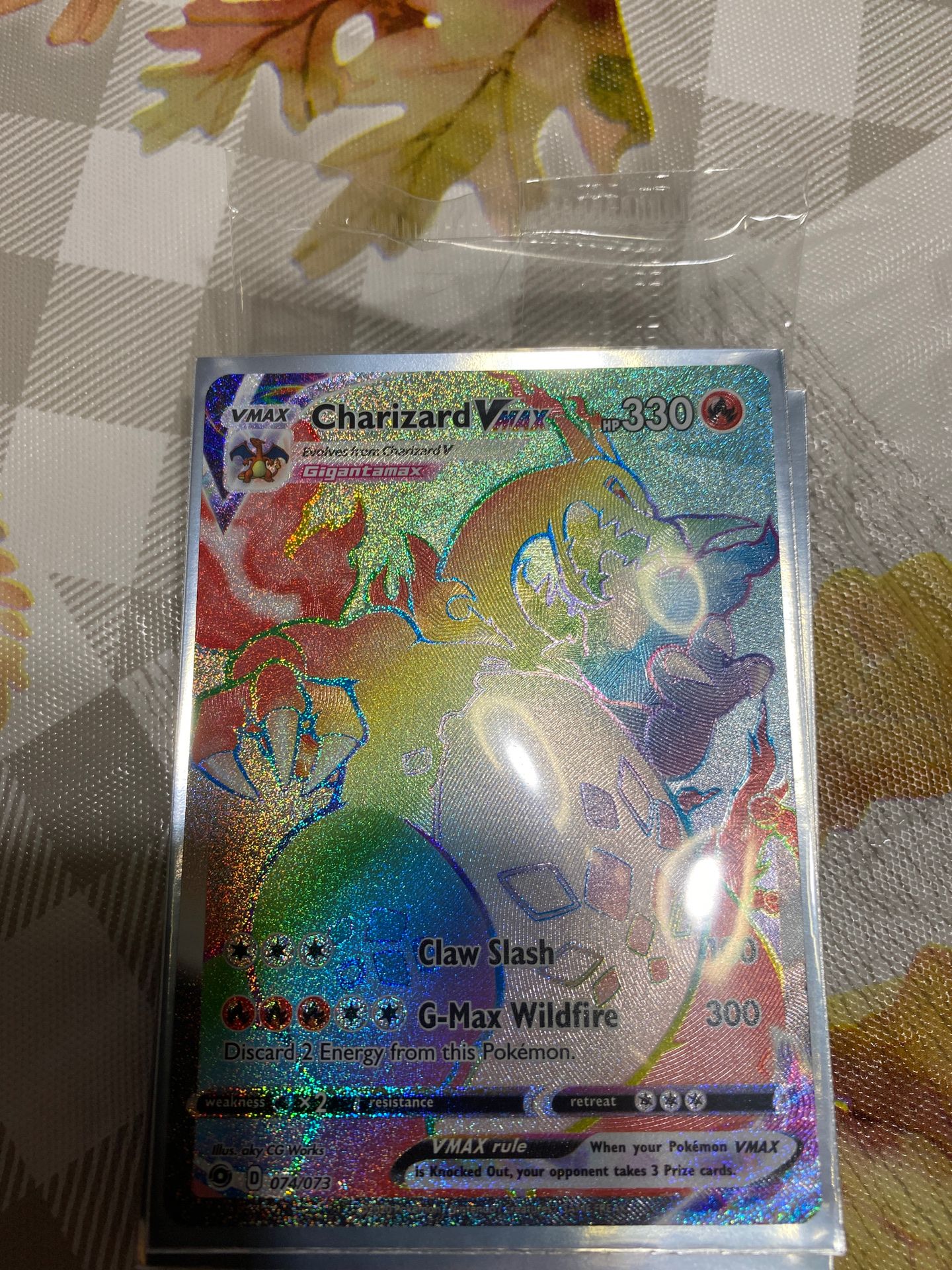 Champions path Charizard vmax rainbow