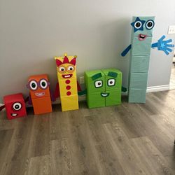 Number Blocks Decoration Party