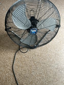Black Industrial Fan