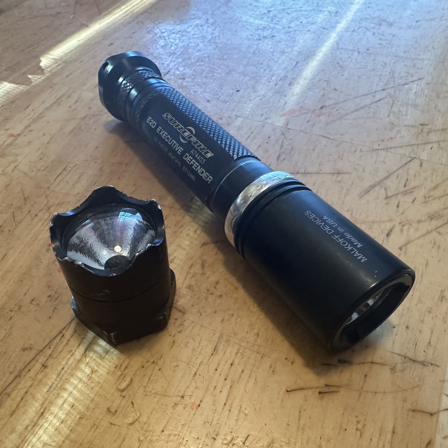 【セール 登場から人気沸騰】 Surefire Marcos San in Sale for Head LED Malkoff With E2d ライト・ランタン