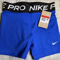 Kids Nike Pro Blue Large 