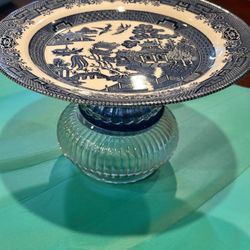 Decorative Cake Stand, Pedestal Serving Platter