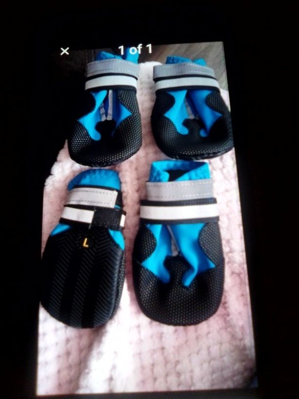 Botas Para Perros Aprueba De Agua Size Large 