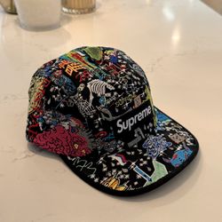 Supreme AOI Embroidered Camp Cap