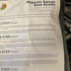 Magnetic Garage Door Screen