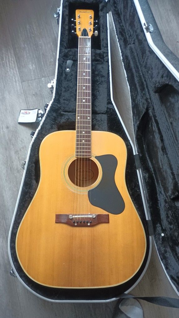 Acoustic Guitar Made By Guild