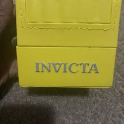 Invicta 18kt gold Plated Watch 