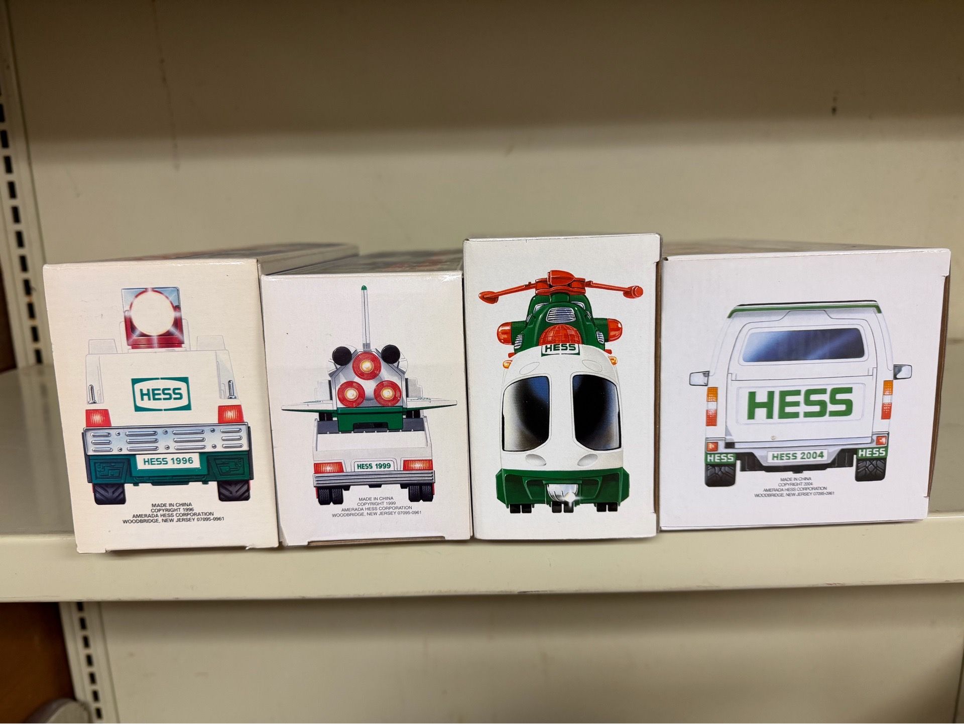 4 Hess Trucks