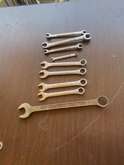 9 wrenches & 3 hammers