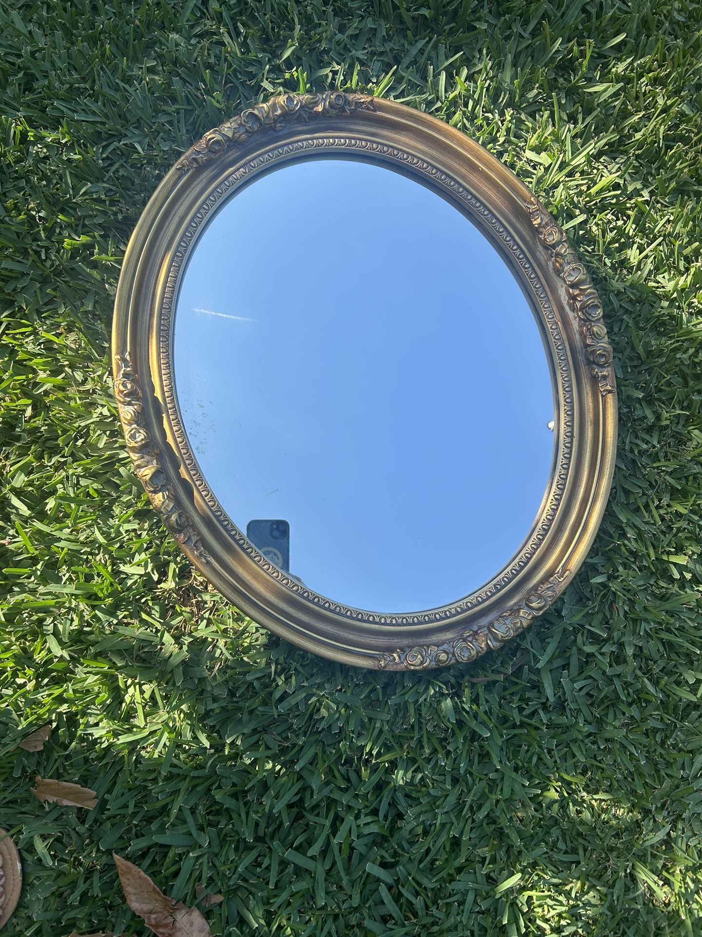 Vintage Gold Mirror