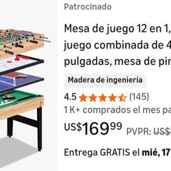 Game Table 48 Inch