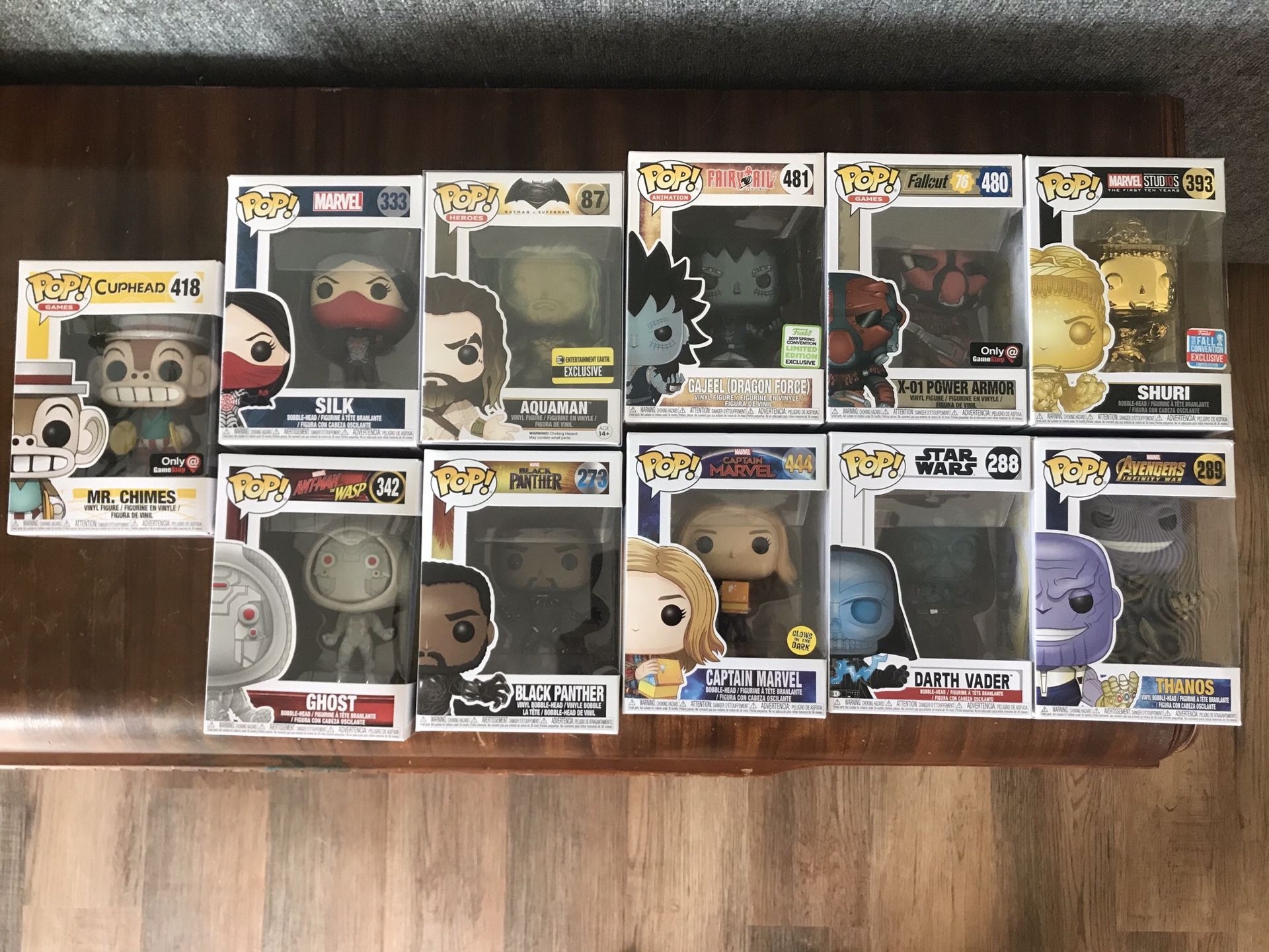 Funko pops! 11 total make me an offer on all!