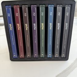 Harry Potter 8-movie blu-ray steelbook box set (US edition) - Like new