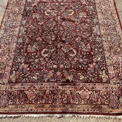 Massive woven rug 10’6” x 8’7 