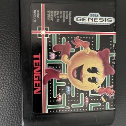 Ms PAC-Man Sega Genesis game