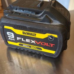 Dewalt 9ah Flex Volt Battery