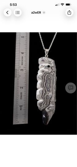 Ford mustang factory floor paint gem necklace Made from Michigan plant floor