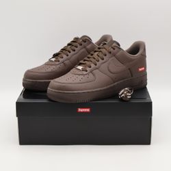 Supreme Nike Forces / Brown / Mens 12.0
