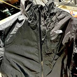 Men’s Black Northface Alta Vista Rain Jacket W/ Hood  