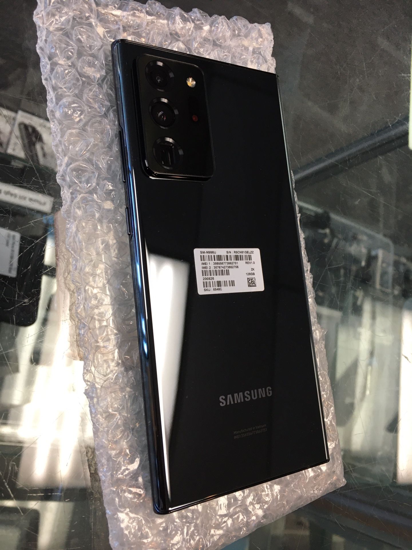 Samsung Galaxy Note 20 Ultra 128gb 5G Open Box
