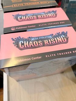 Chaos Rising Pokemon Center Elite Trainer Box ETB