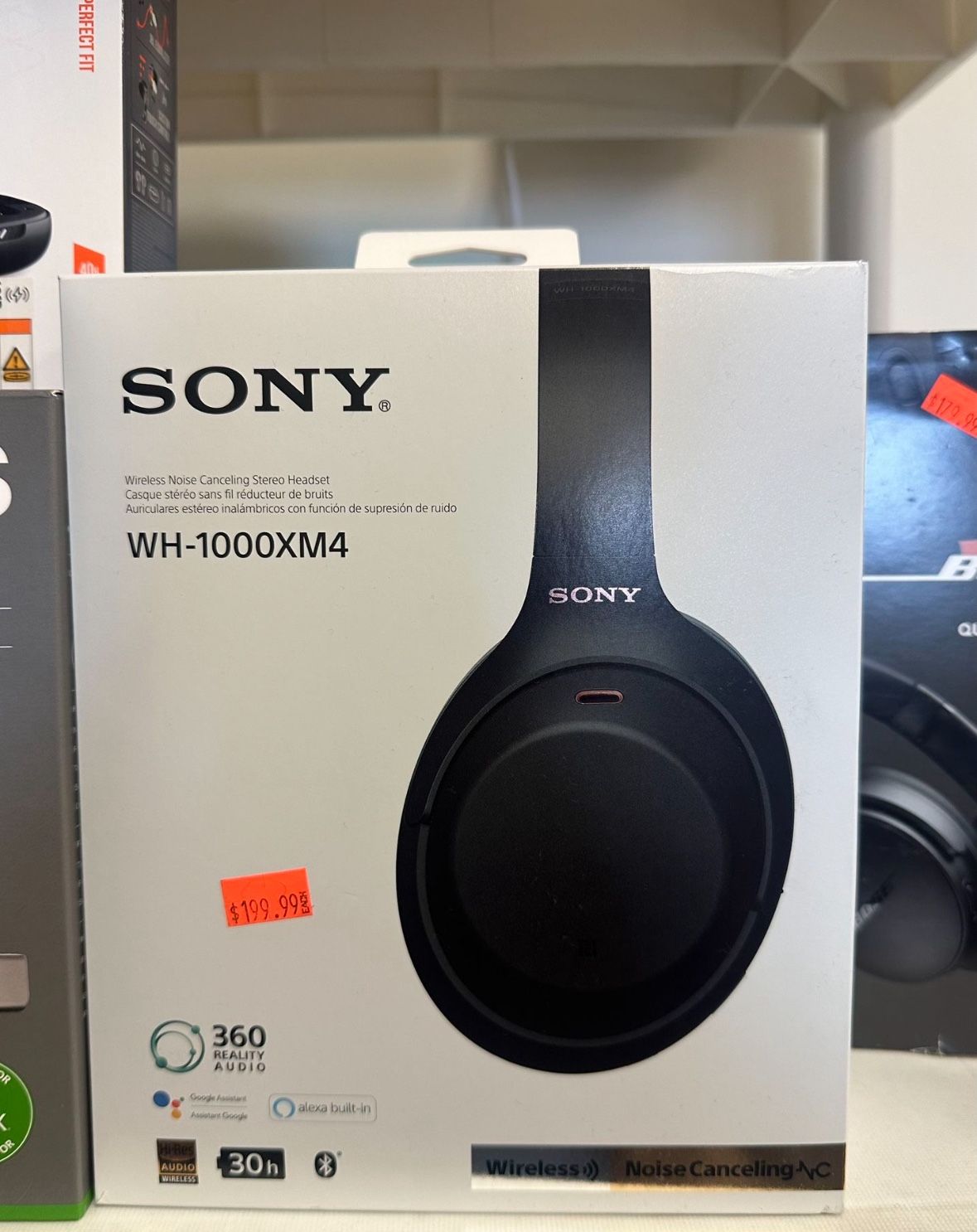 SONY Wireless Noise Cancelling Stereo Headset Brand New In Box 