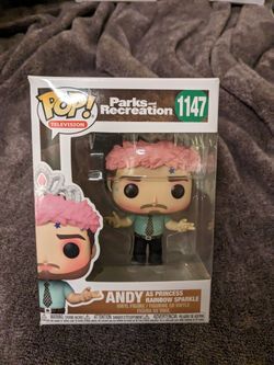 Andy Dwyer Princess Rainbow Sparkle Funko Pop